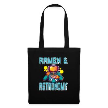 Ramen & Astronomy Retro Ramen Lover Designs - Tote Bag - black - Front