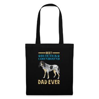 Bluetick Coonhound Gift Funny Saying - Tote Bag - black - Front