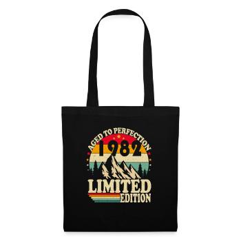 Vintage 1982 Vintage Birthday Retro Gift - Tote Bag - black - Front