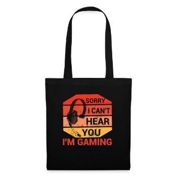 Sorry, I can't hear you, I - Tote Bag - black - Front