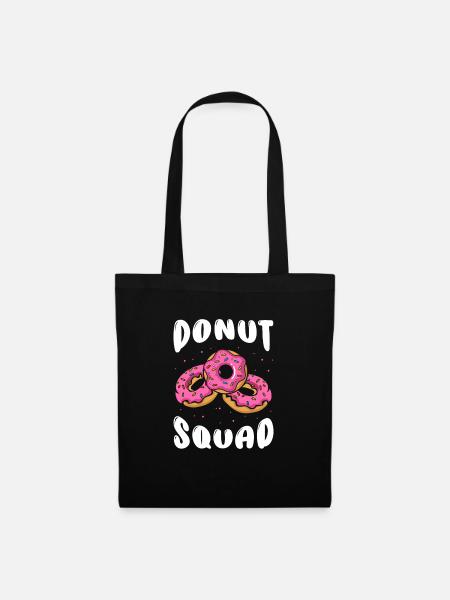 Donut Squad - Stoffbeutel - Schwarz