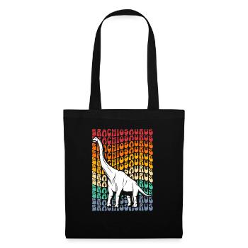 Brachiousaurus Dinosaur Future Paleontologist Dino - Tote Bag - black - Front