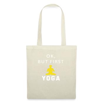 Okay, aber First Yoga Time Classic - Stoffbeutel - Natur - Vorne