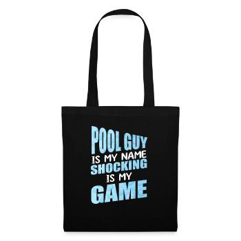 I am the pool leader and love chlorine tablets - Tote Bag - black - Front