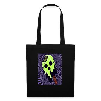 Halloween Cadeau Sorcière Crème Glacée Killer Horreur - Sac en tissu - noir - Devant