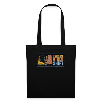C’était l’autre entrepôt de l’opérateur de chariot élévateur à quarts - Sac en tissu - noir - Devant