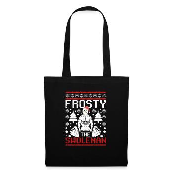 Frosty The Swoleman Christmas Workout Funnier - Tote Bag - black - Front