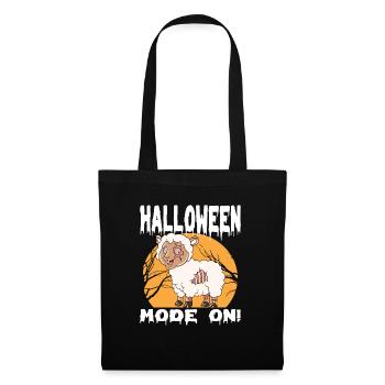 Halloween Zombie Animaux Halloween Moutons - Sac en tissu - noir - Devant