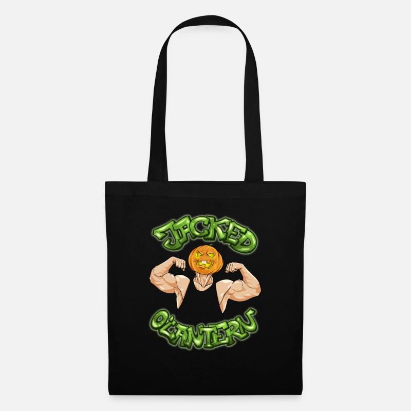 Jacked O'lantern - Stoffbeutel - Schwarz