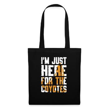 Chasseurs de coyotes - Sac en tissu - noir - Devant