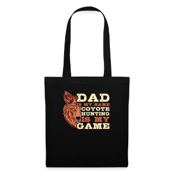 Chasseurs de coyotes - Sac en tissu - noir - Devant