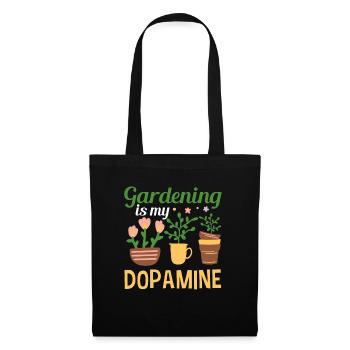 Le jardinage est ma plante verte de jardin dopaminergique - Sac en tissu - noir - Devant