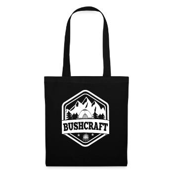 Bushcraft Survival Outdoor Wilderness Faune - Sac en tissu - noir - Devant