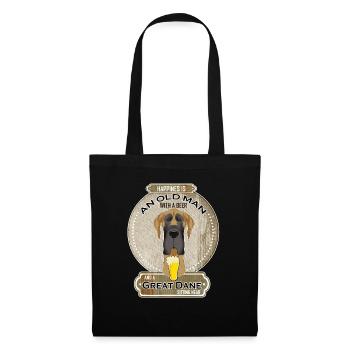 Great Dane Dad Beer Lover - Tote Bag - black - Front