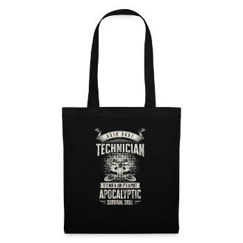Auto Body Technician Post Apocalyptic Survival - Tote Bag - black - Front