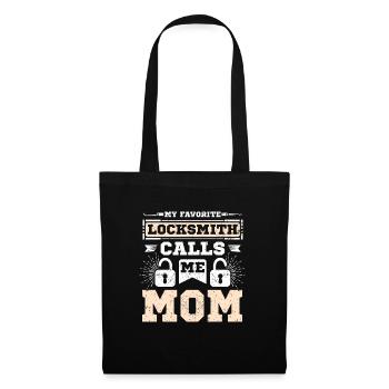 My favorite locksmith calls me mom - Tote Bag - black - Front