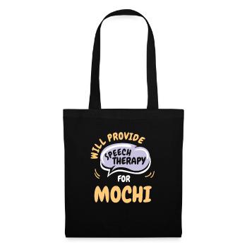 Provide Speech Therapy for Mochi Funny Speech - Tote Bag - black - Front