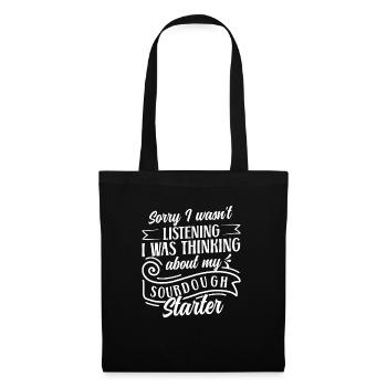 Bread Baking Baker Bakery Sourdough - Tote Bag - black - Front