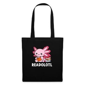 Readolotl - Sac en tissu - noir - Devant