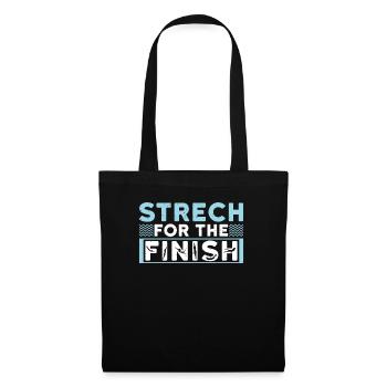 Étirable pour le flotteur fini - Sac en tissu - noir - Devant