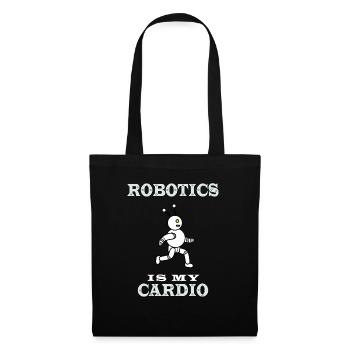 Robotics as Cardio Engineering Electronic - Tote Bag - black - Front