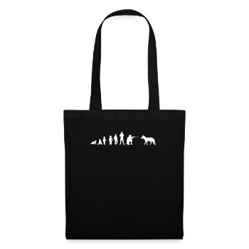 Kojotenjagd Kojote Geschenk - Stoffbeutel - Schwarz - Vorne