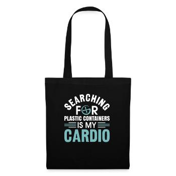 Geocaching Geocacher Cadeau - Sac en tissu - noir - Devant