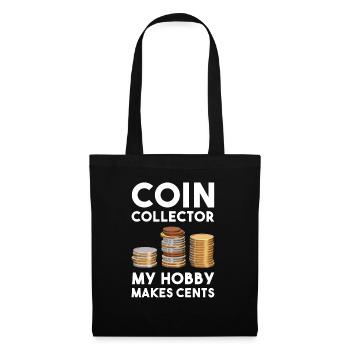 Numismatics Coin Collecting Gift - Tote Bag - black - Front