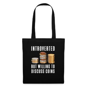 Numismatic Coin Collecting Gift - Tote Bag - black - Front