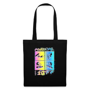 Awesome since 1977. Wakeboard Lifestyle - Tote Bag - black - Front