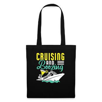Croisière Croisière Vacances Mer - Sac en tissu - noir - Devant