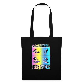 Awesome since 1976. Wakeboard Lifestyle - Tote Bag - black - Front