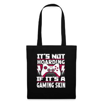 Gamer Gamer Gaming Console Jeux vidéo - Sac en tissu - noir - Devant