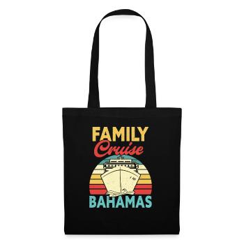Croisière Croisière Vacances Mer - Sac en tissu - noir - Devant