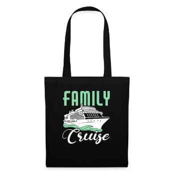Croisière Croisière Vacances Mer - Sac en tissu - noir - Devant