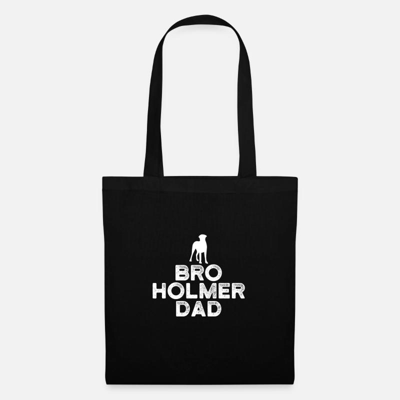 Broholmer Papa - Stoffbeutel - Schwarz