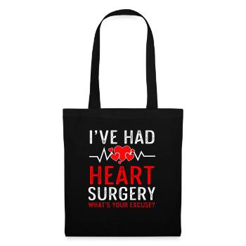 Open Heart Surgery Gift - Tote Bag - black - Front