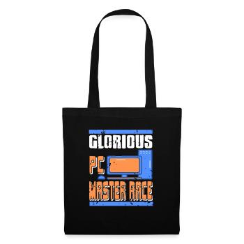 Glorious PC Master Race Retro Vintage T-Shirt - Tote Bag - black - Front