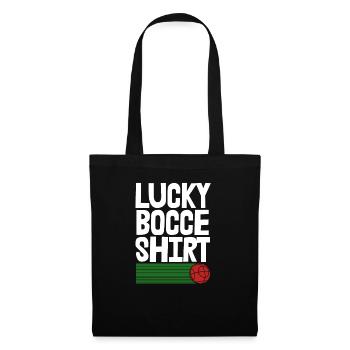 Lucky Bocce Shirt - Tote Bag - black - Front