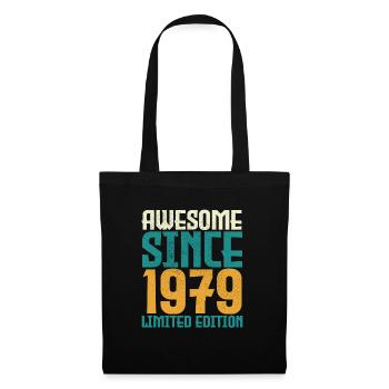 Awesome Since 1979 limited edition. - Tote Bag - black - Front
