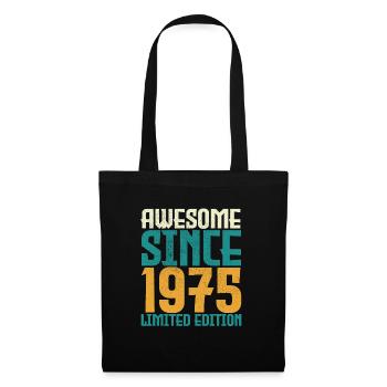 Awesome Since 1975 limited edition. - Sac en tissu - noir - Devant
