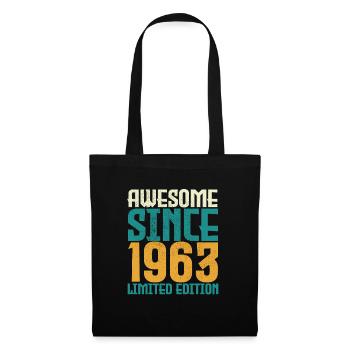 Großartig seit 1963 Limited Edition. - Stoffbeutel - Schwarz - Vorne