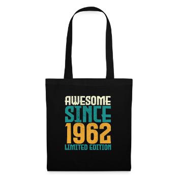awesome since 1962 Limited Edition. - Tote Bag - black - Front
