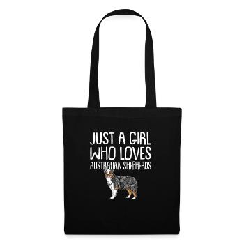 Australian Shepherd Gift Dogs - Tote Bag - black - Front
