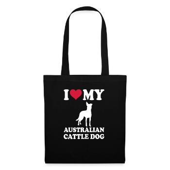 Australian Cattle Dog Gift Dogs - Tote Bag - black - Front