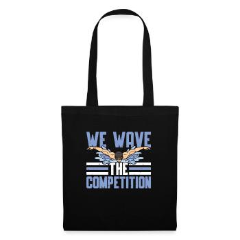 Nageurs Nageurs Nous Avons La Compétition - Sac en tissu - noir - Devant