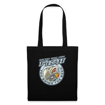 We've got the Fish, you bring the Beer. Fishing rod - Tote Bag - black - Front