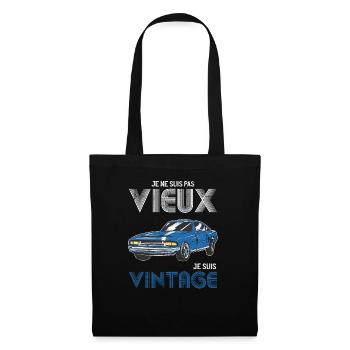I'm Not Old I'm Classic Funny Car Graphic ffrensh - Tote Bag - black - Front