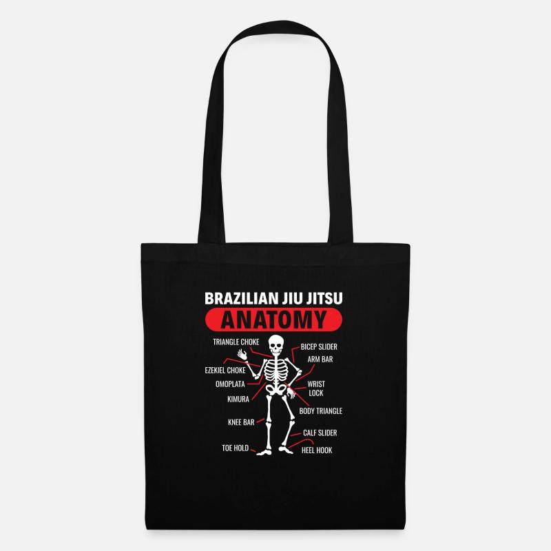 BJJ Brazilian Jiu-Jitsu - Stoffbeutel - Schwarz