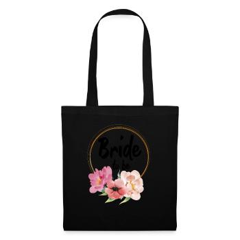 Bride to be to the wedding bridal shower - Tote Bag - black - Front